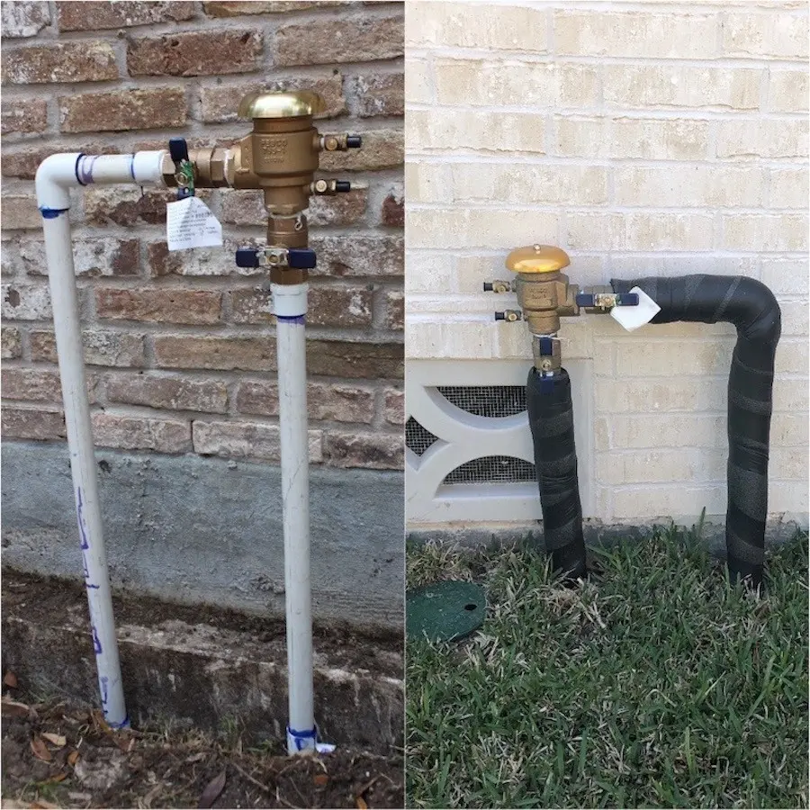 Lawn Sprinkler PVB Houston Katy