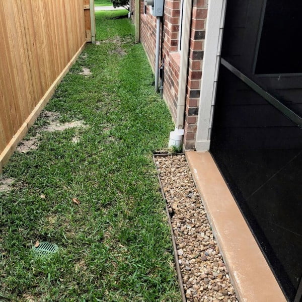 French Drain System - Houston Landscape Pros Katy,Bellaire,Pearland