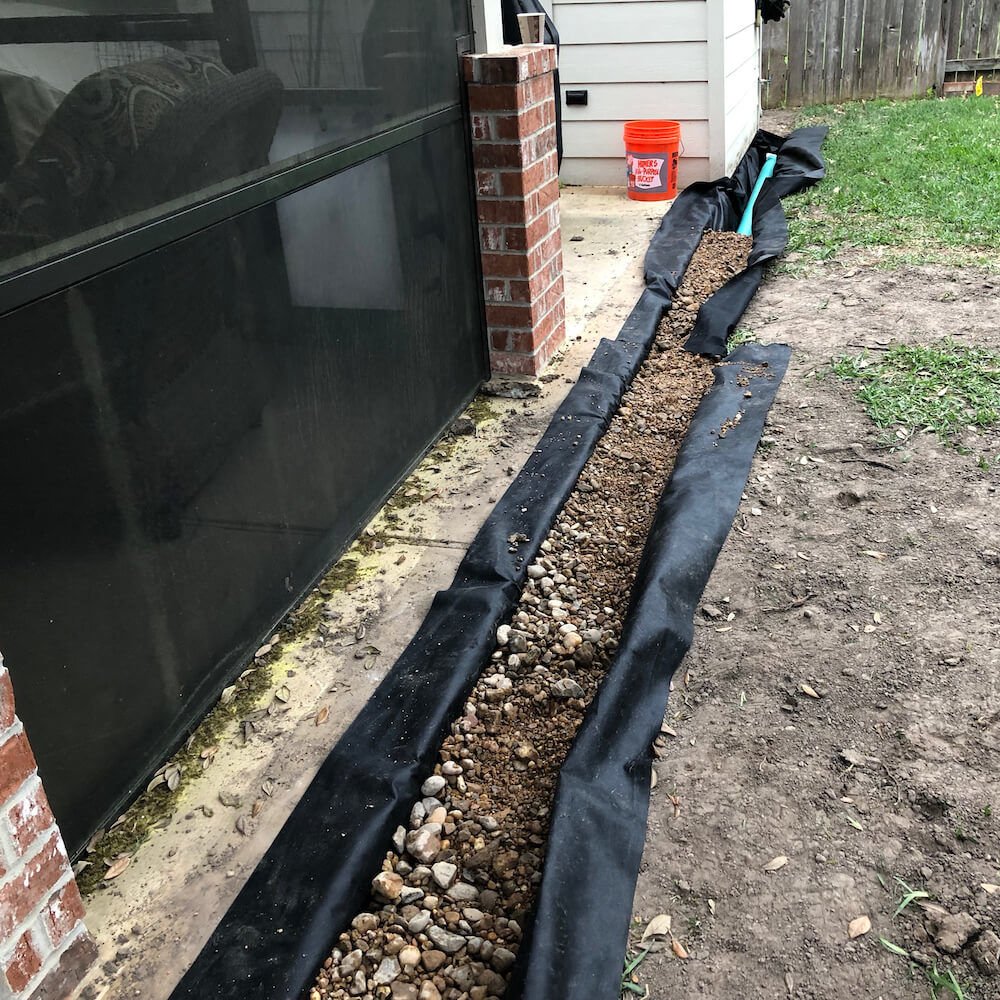 french drain system contractors