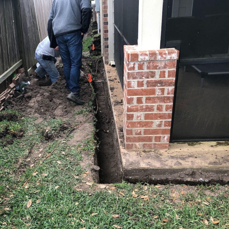 French Drain System - Houston Landscape Pros Katy,Bellaire,Pearland