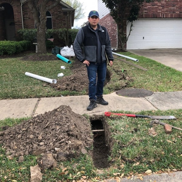 French Drain System - Houston Landscape Pros Katy,Bellaire,Pearland