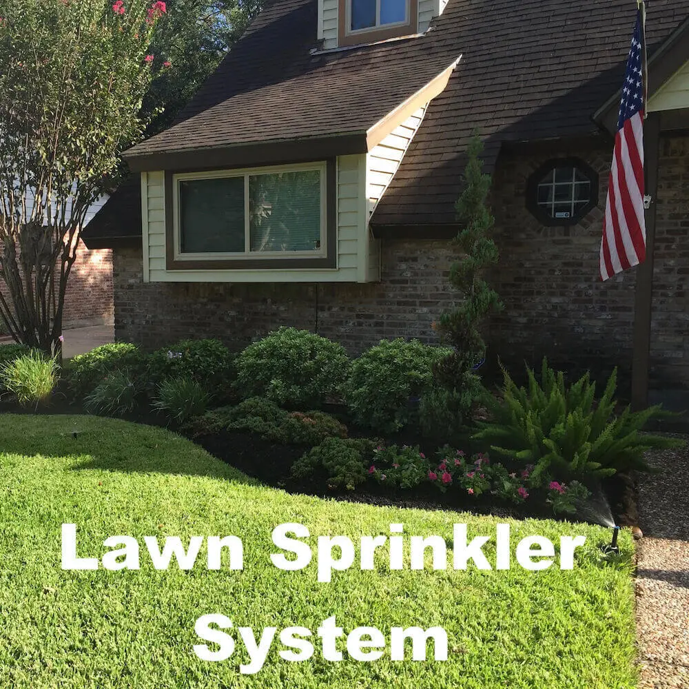 lawn sprinkler system gallery houston
