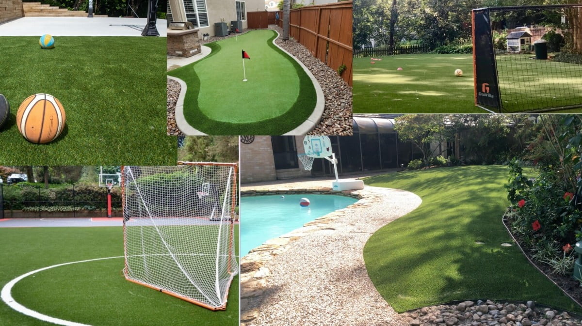 Artificial Grass Landscaping Houston Katy Bellaire Pearland Tx 77024