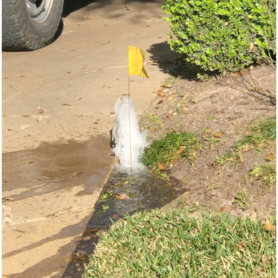 Irrigation Repair Broken Head- Houston 77042