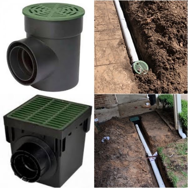 Catch Basin System - Landscape Drainage-houston- Katy, Sugar Land, Tx