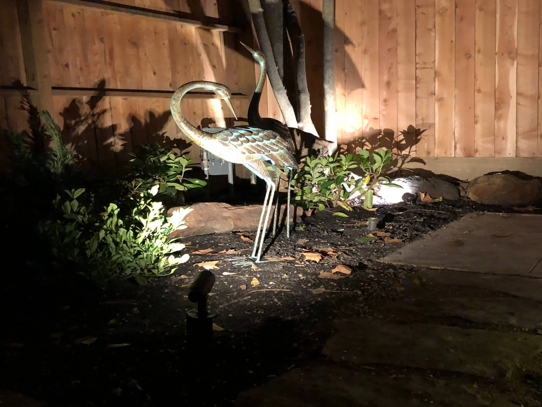 small outdoor lighting kit houston