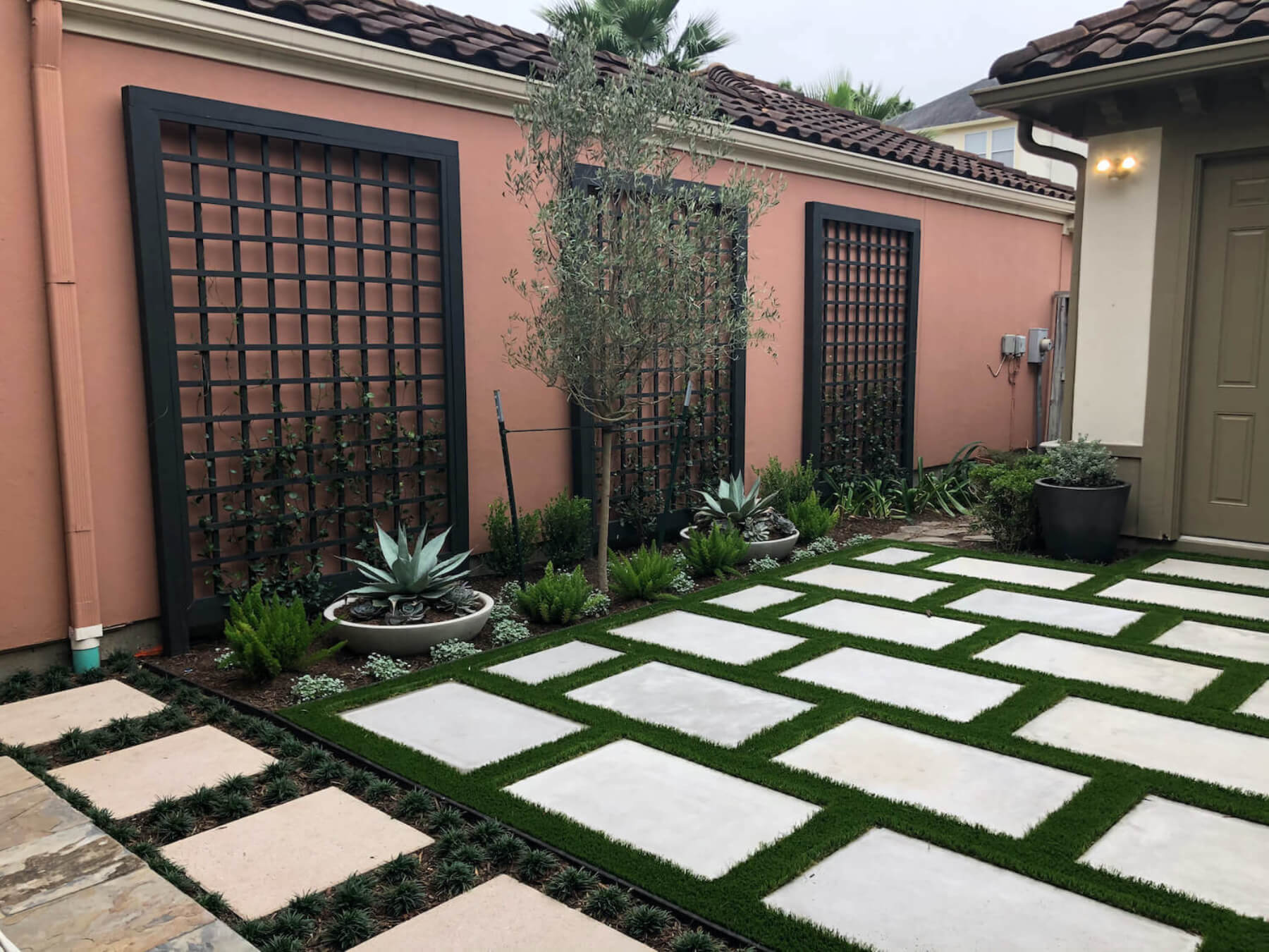 Landscaping Patio Artificial Grass Paver