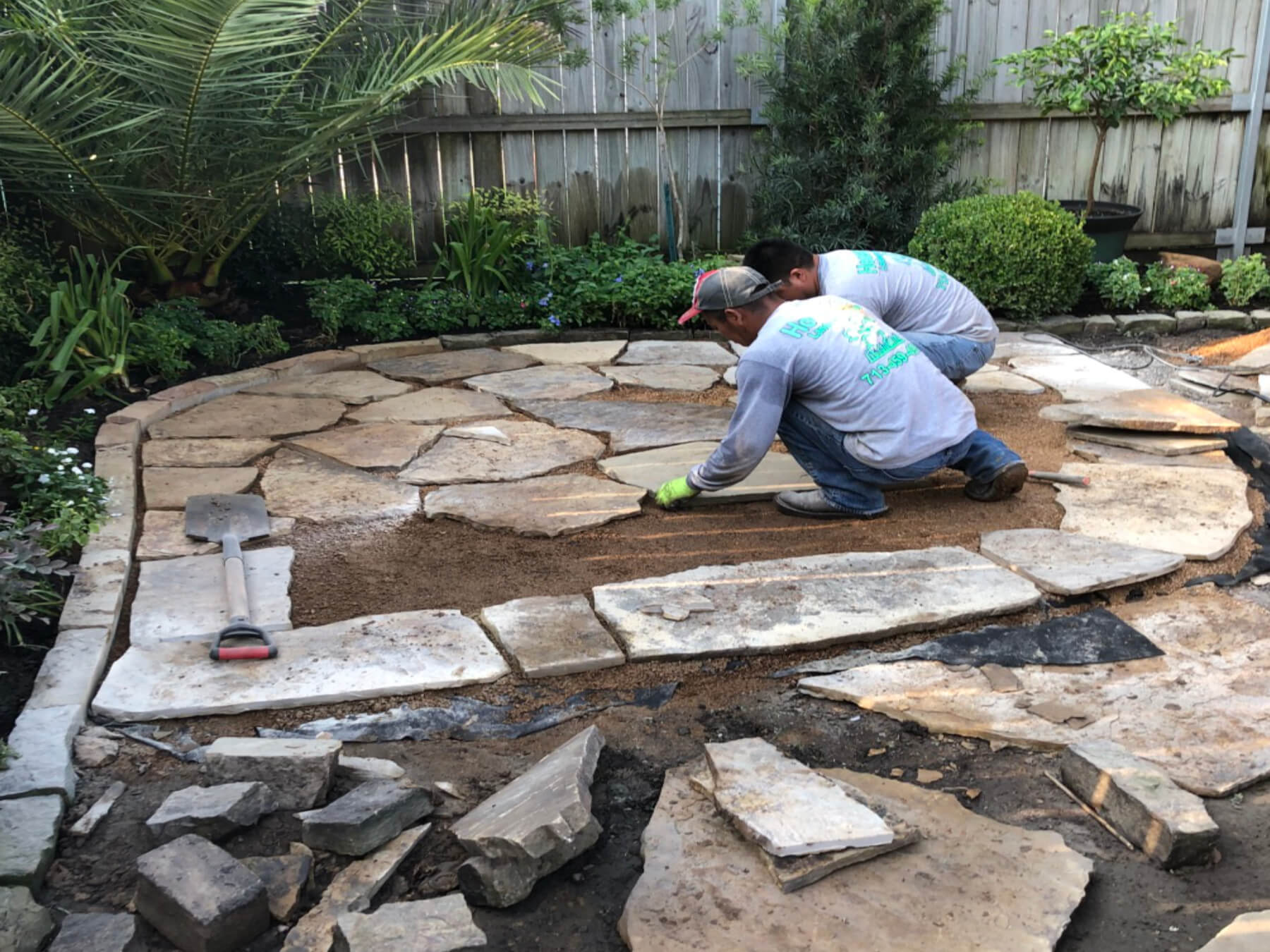 landscaping flagstones