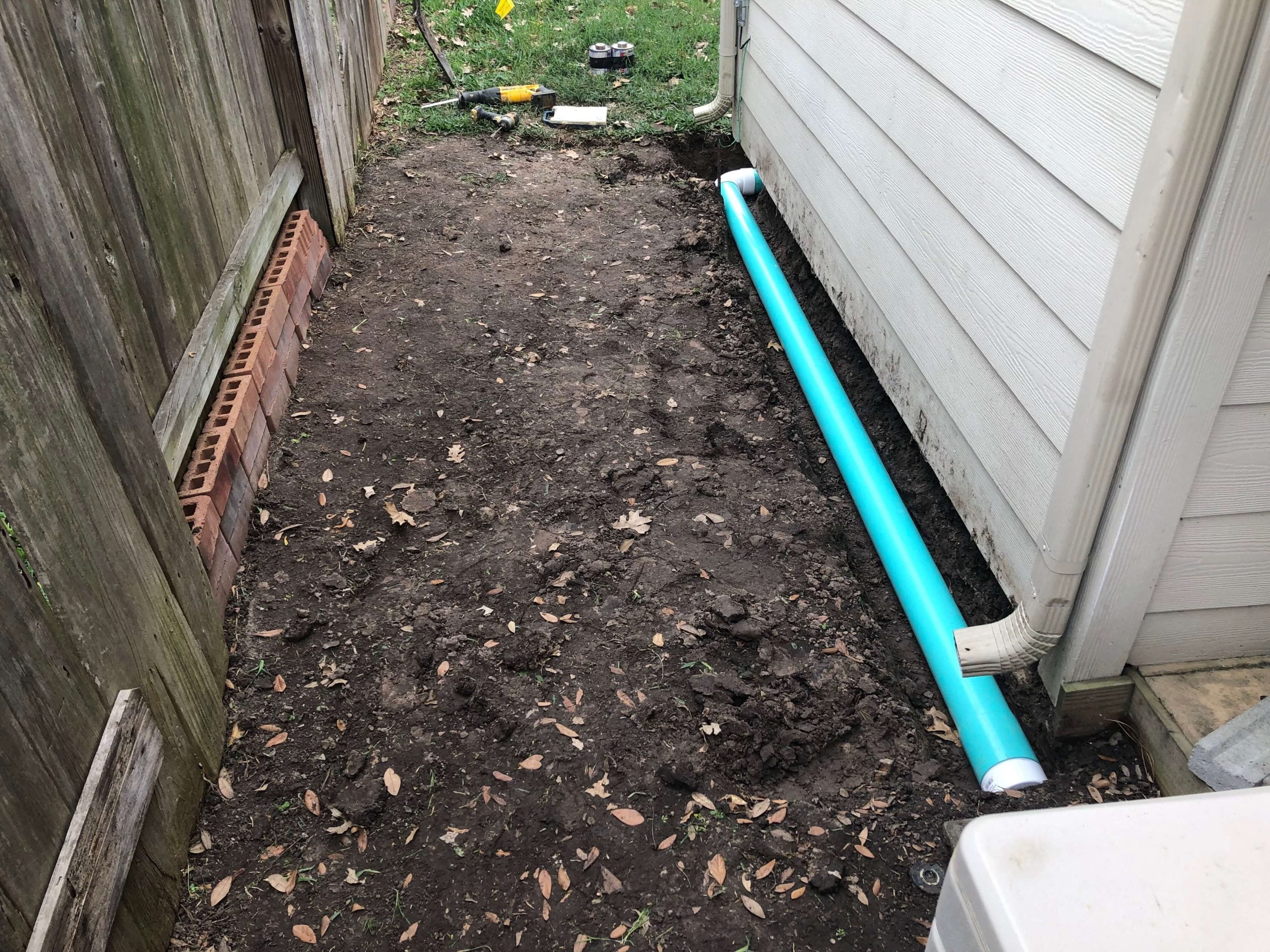 french drain system