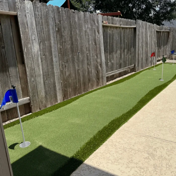 artificial grass outdoor putting green image 4