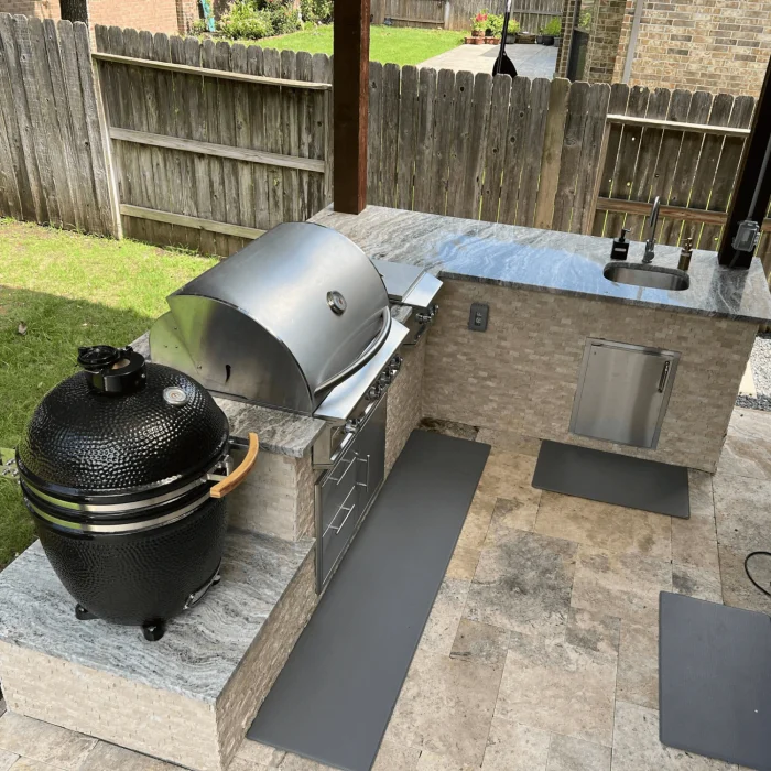 small outdoor kitchen image 3